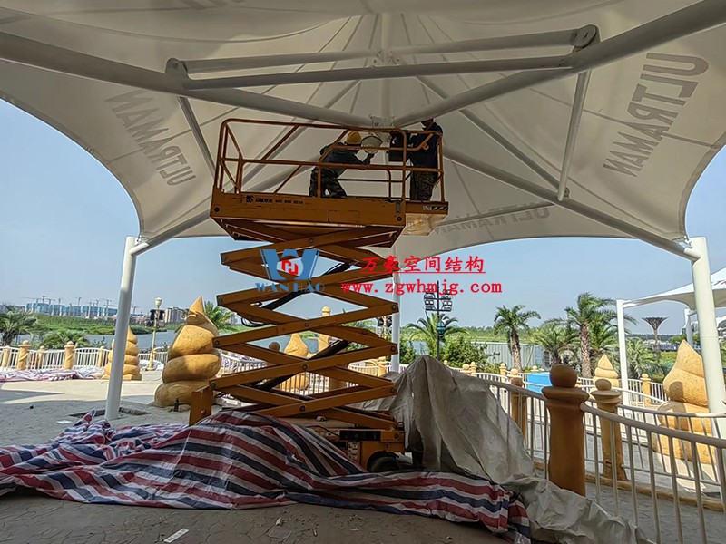 上海海昌海洋公園鋼膜結(jié)構(gòu)工程完工 上海海昌海洋公園鋼膜結(jié)構(gòu)工程完工