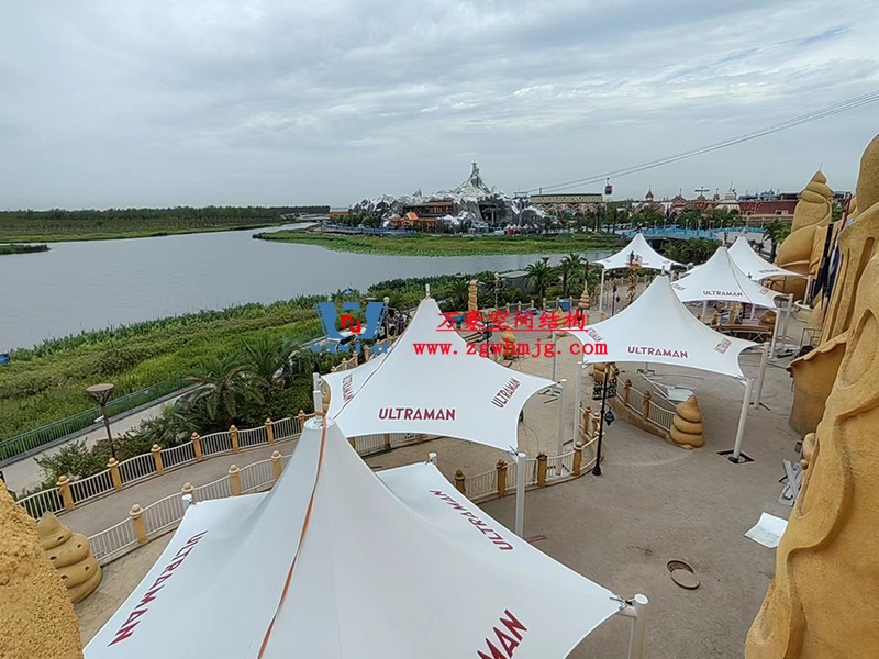 上海海昌海洋公園鋼膜結(jié)構(gòu)工程完工 上海海昌海洋公園鋼膜結(jié)構(gòu)工程完工