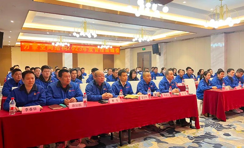 寧波萬豪空間結構2022年終會暨2023年度規劃會議勝利召開