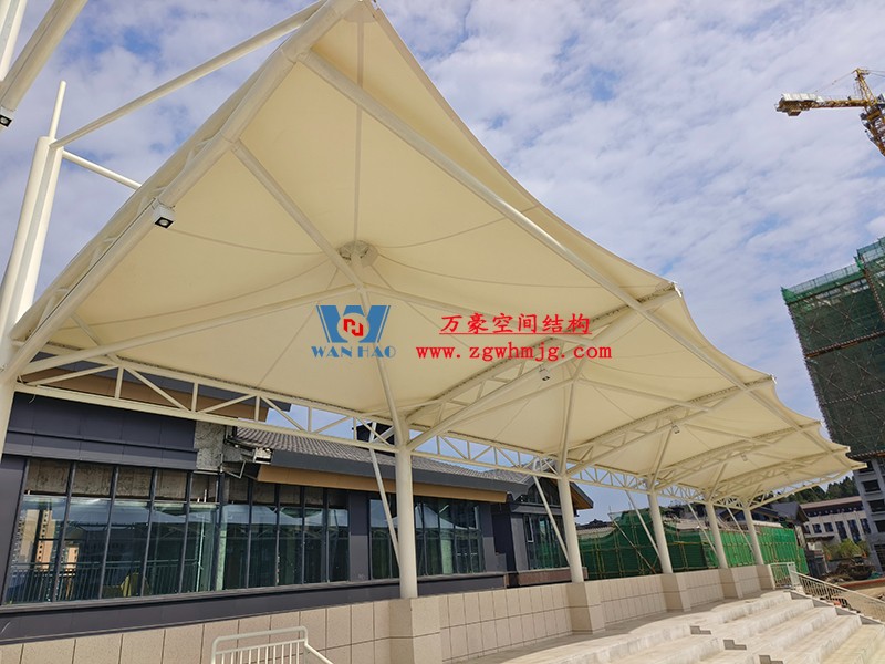 四川職業技術學院鋰電科技學院建設項目看臺膜結構工程 四川職業技術學院鋰電科技學院建設項目看臺膜結構工程