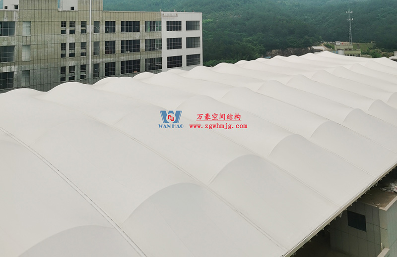 浙江真愛(ài)毯業(yè)科技有限公司廠房三屋面膜結(jié)構(gòu)工程完工大吉! 浙江真愛(ài)毯業(yè)科技有限公司廠房三屋面膜結(jié)構(gòu)工程完工大吉!