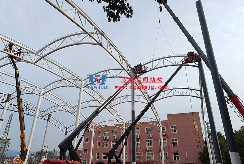 國(guó)網(wǎng)江西省電力有限公司培訓(xùn)中心實(shí)訓(xùn)基地改造膜結(jié)構(gòu)項(xiàng)目最新施工進(jìn)度 國(guó)網(wǎng)江西省電力有限公司培訓(xùn)中心實(shí)訓(xùn)基地改造膜結(jié)構(gòu)項(xiàng)目最新施工進(jìn)度