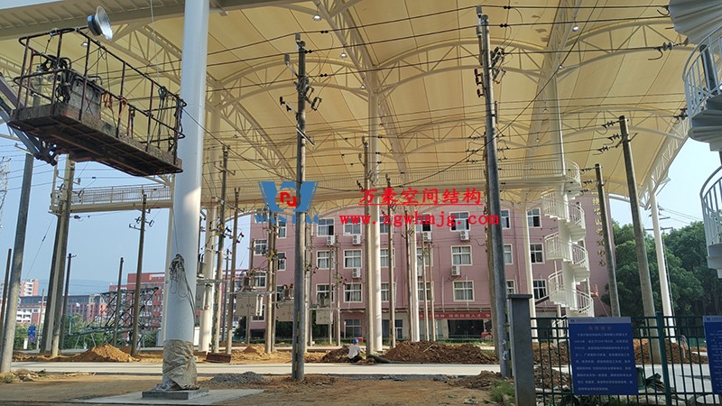 國網(wǎng)江西省電力有限公司培訓(xùn)中心實(shí)訓(xùn)基地改造膜結(jié)構(gòu)工程 國網(wǎng)江西省電力有限公司培訓(xùn)中心實(shí)訓(xùn)基地改造膜結(jié)構(gòu)工程