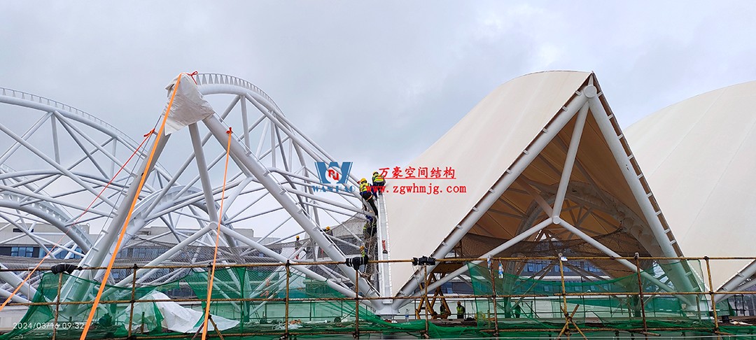 海南醫學院第一附屬醫院江東新院區膜結構工程