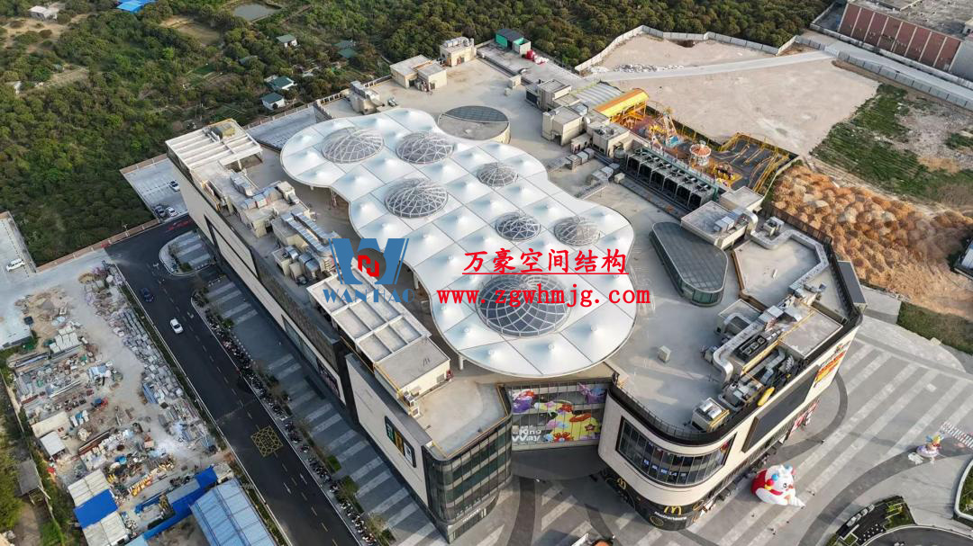廣州從化鳳凰新天地商業樓ETFE PTFE膜結構 廣州從化鳳凰新天地商業樓ETFE PTFE膜結構