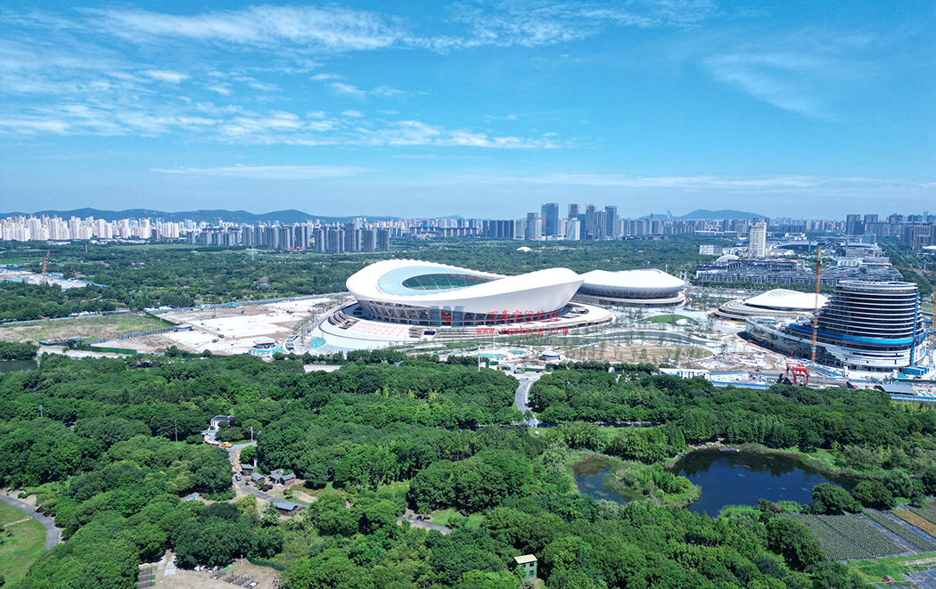 重磅！無錫奧體正式試運營！太湖之畔“白鷺地標”全面綻放