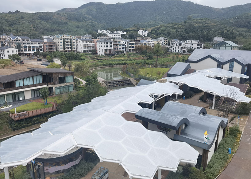 樂清鐵定溜溜樂園ETFE膜結構項目